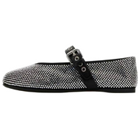 MIU MIU Flat Mary Jane Shoes Women's Black