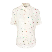 SAINT LAURENT Star print Short sleeve Shirt