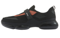 PRADA Low Top Casual Athletic Shoes Men's Black