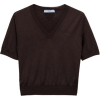 PRADA T-Shirts Women's Brown