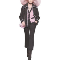 CHANEL Jackets Coats Women's Brown