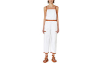 HERMES Jumpsuits Women's White