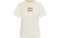MIU MIU Regular T Shirt Women's White