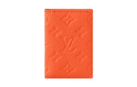 LOUIS VUITTON Pocket Organizer Taurillon Colormania Orange