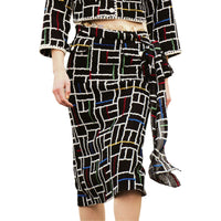 CHANEL Casual Long Skirts Women's Black