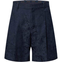 LOUIS VUITTON Monogram Cotton-Blend Tailored Shorts