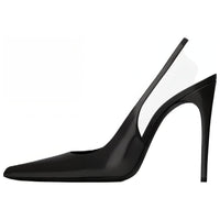 SAINT LAURENT Slim Heel High Heels 11cm Women's Black