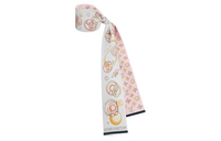 LOUIS VUITTON Silk Scarves Women's Pink