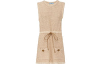 PRADA Silk Bouclé construction Dress