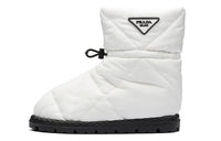 PRADA Short Snow Boots Women's White