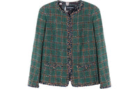 CHANEL Jackets Coats Women's Green