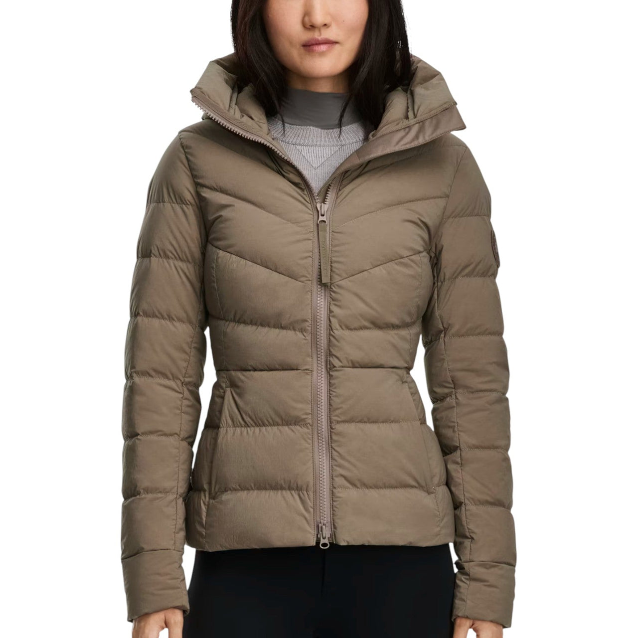 (WMNS) Canada Goose Clair Jacket Tonal Label 'Taupe Grey' 2332WT-9394