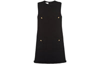 MIU MIU FW22 Sleeveless Dress Women's Black