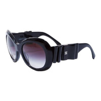 CHANEL 2000s Ribbon Round-frame Sunglasses