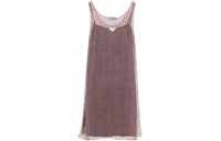 PRADA Sleeveless Dresses Women's Light Rose