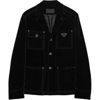 PRADA SS25 Jackets Coats Men's Black