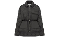 DIOR Quarterly New Products Cropped Coats Women's Black