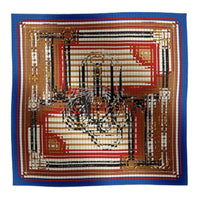 HERMES Cashmere Shawls Women's Multicolor