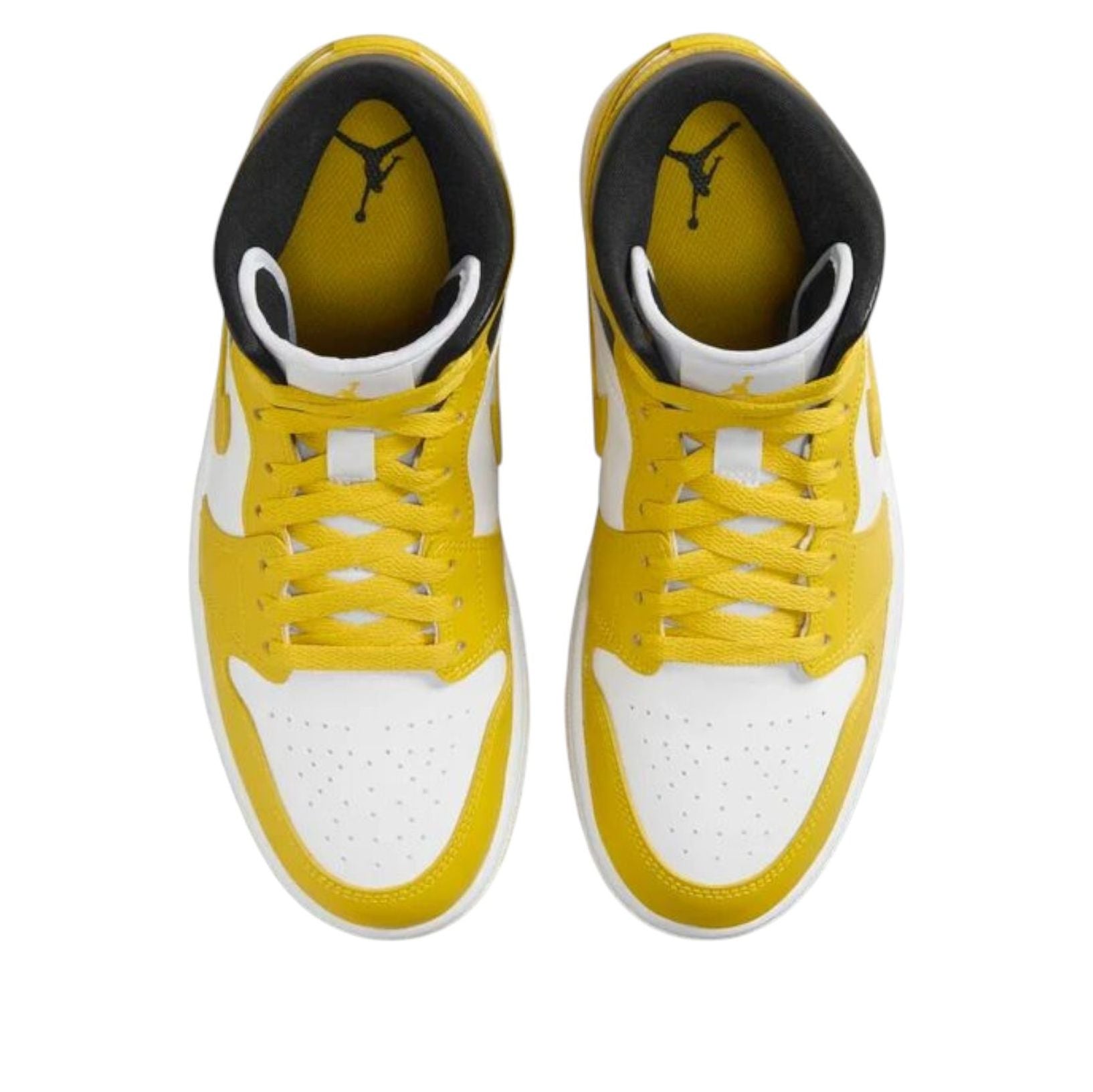 (WMNS) Air Jordan 1 Mid 'Vivid Sulfur ' BQ6472-170