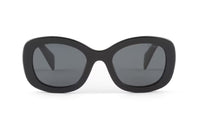 PRADA Logo-embossed Oversize-frame Sunglasses