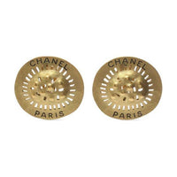 CHANEL Pre-Owned 1986-1988 Logo Clip-on Earrings