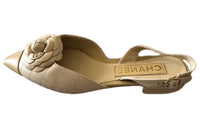 CHANEL Casual Single Shoes Women's White