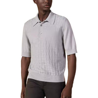 HERMES SS24 Polo Shirt Men's Misty White