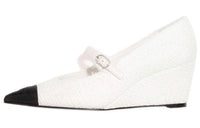 CHANEL High Heels Women's White/Black