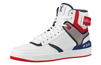 LOUIS VUITTON Rivoli Stylish Skateboarding Shoes Men's White