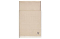 HERMES Knit Scarf Men's Light Beige