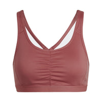 (WMNS) adidas Coreessentials Medium-Support Bra Asia Sizing 'Red' HL8569