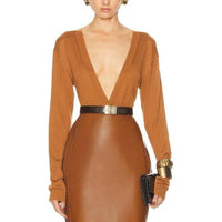 SAINT LAURENT Jumpsuit Women's Orange
