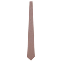 SAINT LAURENT Mulberry Silk Ties Men's Red Wood Color
