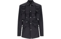 PRADA Pre Owned 2020s Single breasted Shirt Jacket