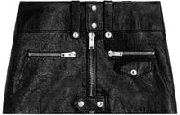 CELINE Zip Detailed Mini Skirt