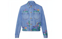 LOUIS VUITTON SS22 Denim Jacket Men's Blue