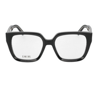 DIOR Acetate Square Eyeglass Frames Women's Black