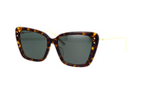 DIOR Acetate Metal Butterfly Sunglasses Women's Tortoiseshell
