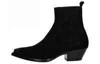 SAINT LAURENT Short Chelsea Boots Men's Black