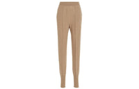 Loro Piana Knitted Sweatpants Women's Light Umber