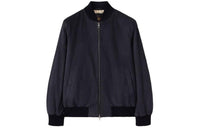Loro Piana Bomber Jacket Jackets & Coats Men's Marine Blue