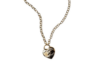CHANEL Necklaces Women's Gold