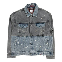 Ksubi Spliced 999 Oh G Jacket Half Tone 'Grey' 241088M177009