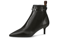LOUIS VUITTON Call Back Ankle Boots Women's Black