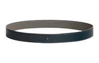 HERMES Leather Belts Women's Dark Blue/Dark Gray