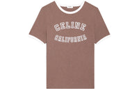 CELINE T-Shirts Women's Brown