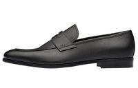 PRADA Prada Saffiano Casual Single Shoes Men's Black