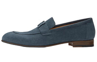 HERMES Paris Loafers Men's Blue