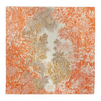 HERMES Silk Shawls Women's Orange