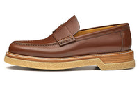 HERMES Dale Casual Single Shoes Men's Brown